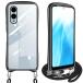 Arrows We2 F-52E кейс плечо прозрачный смартфон кейс покрытие ударопрочный прозрачный TPU с ремешком . плечо .. шея .. шнур имеется 