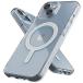 Sinjimoru MagSafe соответствует iPhone15/14/13/12 прозрачный чехол, мощный магнит встроенный крепкий .PC+TPU материалы . долговечность . выдерживающий 