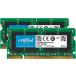 ¹͢ Crucial [Micron] ΡPCߥ 4GB kit (2GBx2) DDR2-800 (PC2-6400) CL6 SODIMM 200pin CT2KIT25664AC800 [¹͢]