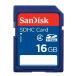 SanDisk 16GB SD HC memory card - (SDSDB-016G, bulk packaging)