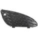  параллель импорт Evan Fischer Fog Light Cover Compatible with 2003-2006 Mercedes Benz E320 & 2006 Mercedes Benz E350 Black, (211) Chassis Front, Passenger Si