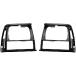�¹�͢�� Evan Fischer Driver and Passenger Side Headlight Door Set Compatible With 1991-1996 Jeep Cherokee, Fits 1991-1992 Jeep Comanche With Corner a
