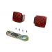 �¹�͢�� AUTO 12V Submersible LED Trailer Tail Light Kit for Under 80 Inch Trailer Boat Utility Trailer Waterproof (Trailer Light kit)