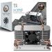 Titanium Micro TMHSFM3 Nitro M.2 двойной кондиционер теплоотвод 30mm PWM с вентилятором 
