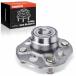 �¹�͢�� A-Premium Rear Wheel Bearing and Hub Assembly with 4-Lug Compatible with Honda Accord 1998 1999 2000 2001 2002, wiht Drum Non-ABS