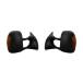 ¹͢ For Ford Excursion 2003 2004 2005 Door Mirror Driver  Passenger Side Pair | Power | Heated | Textured | Black | Non-Folding | Trailer Tow |