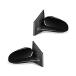 ¹͢ For Toyota Corolla 2014 2015 2016 2017 2018 2019 Door Mirror Driver and Passenger Side | Pair | Rear | Power View | Non-Heated | Paint To Mat