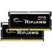 �¹�͢�� G.SKILL Ripjaws DDR5 SO-DIMM ���꡼�� DDR5 RAM 32GB (2x16GB) 4800MT/s CL40-39-39-76 1.10V ����Хåե����� �Υ�ECC�Ρ��ȥ֥å�/�Ρ��ȥѥ�����
