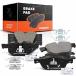 ¹͢ A-Premium Front and Rear Ceramic Disc Brake Pads Set Compatible with Select BMW Models - X5 2007-2018, X6 2010-2019, with Hardware, 8 Pcs