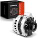�¹�͢�� A-Premium Alternator Compatible with Chevrolet Tahoe, Blazer, C1500 C2500 Suburban �� GMC Yukon, K1500 K2500 Suburban, 105Amp 12V Clockwise 6