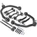 ¹͢ A-Premium Set of 10, Front Upper Control Arm, Inner Outer Tie Rod End, Front Rear Sway Bar Link, Compatible with Ford Thunderbird 1993-1997,