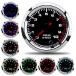 Tachometer Tacho Gauge Meter,52mm/2in Universal 7 Colors Tachometer Revolution Meter with Measuring Range 0?10000RPM