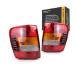 ¹͢ For Jeep Grand Cherokee 2002 2003 2004 Tail Light Driver and Passenger Side | Pair | With Bulb  Socket | Amber | Clear and Red Lens | CH280
