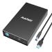  параллель импорт MAIWO USB 3.0 External Hard Drive Enclosure for 3.5/2.5 Inch SATA HDD/SSD, Aluminum Alloy Tool-Free with 12V/2A Power Supply and UASP Acceler