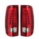 ¹͢ GXYWADY 1 Pair Tail Light of Left Driver and Right Passenger Side Replacement for 2003-2006 Chevy Silverado 1500 2500 3500 Red Lens Brake Lig