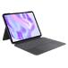 ¹͢ Logitech Combo Touch iPad Pro 13-inch (M4)(2024) Keyboard Case - Detachable Backlit Keyboard with Kickstand, Comfortable Typing, Multi-use Mo