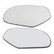 ¹͢ KarParts360 For Chevy Silverado 1500 2007-2013 Mirror Glasses Driver And Passenger Side | Pair | Non-Towing | Non-Heated | Excluded Turn Sign