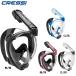 [ Cressi ] подводный очки воздуховод "snorkel" комплект DUKE DRY FULL FACE MASK
