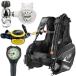 [ TUSA ] BC0103B + CRESSI MC9/COMPACT тяжелое оборудование 4 позиций комплект 