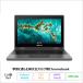 ASUS Chromebook CR1 2in1 ноутбук CR1100FKA-BP0003 ChromeOS Intel Celeron память 4GB eMMC64GB 11.6 дюймовый производитель воспроизведение товар S разряд 