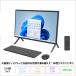  Fujitsu FMV F56-K1 в одном корпусе настольный FMVF56K1BZ Win11Home MAR Core i51235U 16GB SSD1TB 23.8 дюймовый воспроизведение товар A разряд 
