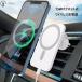 Magsafe ���C�z�� �}�O�l�b�g���ԍڃ��C�����X�[�d�� 15W�}���[�d�Ή� �X�}�[�g�t�H���z���_�[  �G�A�R�����o���N���b�v���� �X�}�z�z���_�[ �X�}�z�X�^���h