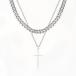 Mies' �l�b�N���XM-N0039 ��d���C���[ �L���[�o�`�F�[�� ���j�Z�b�N�X �����`�F�[�� �X�e�����X�X�`�[�� �`�^���� �N���X �y���_���g�g�b�v �����A�����M�[�Ή�