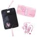  pointe shoe roll case ballet embroidery entering roll ballet shoes case Fairytoe black pink purple 