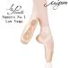  pointe shoe La Pointelapo Anne Toro - Van pNumero No.1nme low 1 Low Vamp split sole tou... ending silencing rubber ribbon attached 