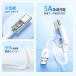 USB Type-C�P�[�u�� 1m/2m 3A  USB-IF�F��ς� �^�C�vC ���o�C���o�b�e���[ Type-C�[�q �}���[�d �X�s�[�h�f�[�^�]�� Xperia Galaxy AQUOS ���@��Ή� �֘A�摜2