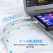 USB Type-C�P�[�u�� 1m/2m 3A  USB-IF�F��ς� �^�C�vC ���o�C���o�b�e���[ Type-C�[�q �}���[�d �X�s�[�h�f�[�^�]�� Xperia Galaxy AQUOS ���@��Ή� �֘A�摜4