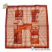  ломбард не использовался HERMES Hermes шарф Calle 45 маленький Calle H EN VOYAGE. делать Hermes orange коробка иметь M2371... ломбард 