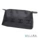  ломбард CHANEL Chanel сумка косметичка здесь Mark черный чёрный H25301-2... ломбард 