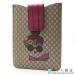  ломбард GUCCI Gucci iPad кейс 388915-493075 GG девочка иллюстрации розовый оттенок бежевого хранение пакет иметь H5554... ломбард 