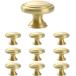 10 штук латунь кнопка, ручка настройки Gold ручка Gold выдвижной ящик ручка буфет ручка Europe способ шкаф для посуды комод буфет ручка дверь руль шкаф ручка латунь .