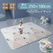 �x�r�[�}�b�g �v���C�}�b�g 180�~200cm ���� 2cm ���炩�N�b�V�����}�b�g ���[���}�b�g XPE �f�� �h�� �h�� �R�� ���g�[�Ή�