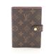  Louis * Vuitton Agenda PM бренд off LOUIS VUITTON обложка для записной книжки монограмма б/у женский 