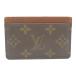  Louis * Vuitton porutokaruto*sa-n тянуть футляр для карточек бренд off LOUIS VUITTON футляр для карточек монограмма б/у мужской женский 