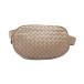 Bottega Veneta сетка бренд off BOTTEGA VENETA кожа сумка-пояс овчина б/у мужской женский 
