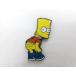 [ значок /pin badge]The Simpsons балка to* Simpson DON'T TREAD ON ME C булавка z значок bachi булавка bachi The * Simpson z Ame .