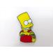 [ значок /pin badge]The Simpsons балка to* Simpson ta палец на ноге булавка z значок bachi булавка bachi The * Simpson z Ame .