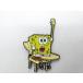 [ значок /pin badge]SpongeBob SquarePants губка Bob стол .. рука булавка z значок bachi булавка bachi губка Bob * квадратное брюки Ame .