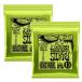  2å ERNIE BALL  2621 Regular Slinky Nickel Wound 7-String Electric Guitar Strings 10-56 Gauge 7 쥭  ڤ椦ѥåȡ