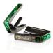 ta задний kapoThalia Capos Exotic Shell Series Emerald Green Abalone / Black Chrome гитара 12 дюймовый порожек накладка приложен 