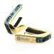 ta задний kapoThalia Capos Exotic Shell Series Maya Blue Mexican Abalone / 24K GOLD гитара 12 дюймовый порожек накладка приложен 