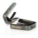ta задний kapoThalia Capos Exotic Shell Series Paua Sparkle / Black Chrome гитара 12 дюймовый порожек накладка приложен 