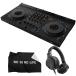 AlphaTheta DJ�R���g���[���[ DDJ-GRV6 + �w�b�h�z�� HDJ-CUE1 + �_�X�g�J�o�[ �Z�b�g�s rekordbox / Serato DJ Pro / iOS / Android �Ή� �t