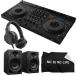 AlphaTheta DJ�R���g���[���[ DDJ-GRV6 + �w�b�h�z�� HDJ-CUE1 + �X�s�[�J�[ DM-40D + �_�X�g�J�o�[ �Z�b�g�s rekordbox / Serato DJ Pro �Ή� �t