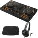PIONEER DJ�R���g���[���[ DDJ-FLX4-N (�S�[���h)  + �w�b�h�z�� ATH-S100 + �_�X�g�J�o�[ �Z�b�g �yDDJ-400 �㑱�@��z