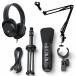 TASCAM �^�X�J�� TM-250U �I�����C����c ���C�u�z�M �Q�[�������ɓK���� USB �}�C�N ���z�� + MPC1B �}�C�N�A�[�� + KHP001 �w�b�h�z��